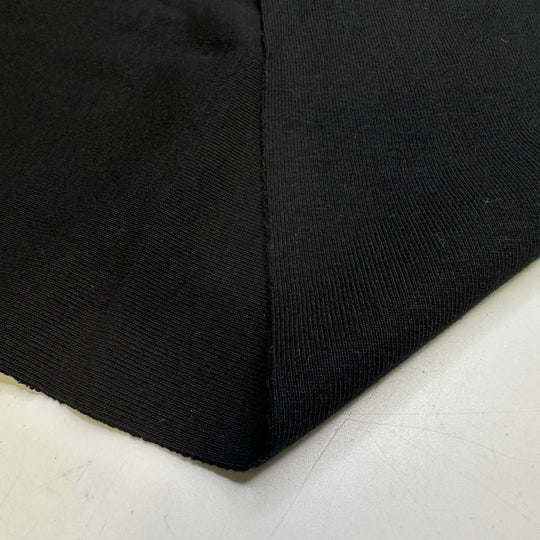 Time To Pack - Rib Knit Cotton Blend Knit - Black - 2M Bundle