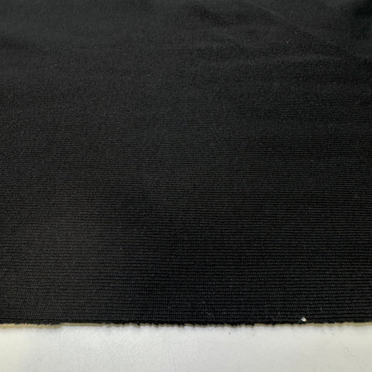 Time To Pack - Rib Knit Cotton Blend Knit - Black - 2M Bundle