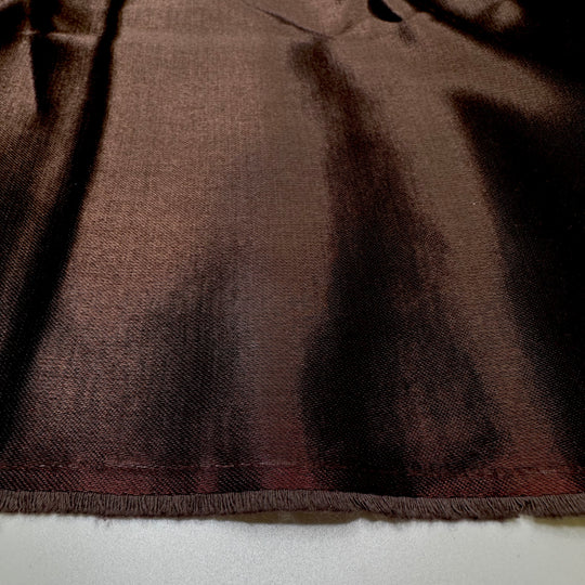 Cutting The Wedding Cake - Satin Poly/Cotton Woven - Dark Brown - Bundles