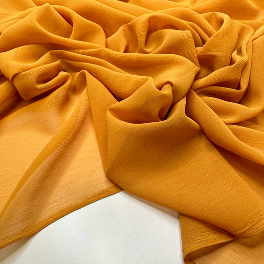 Destination Wedding - Georgette Poly Woven - Light Yellow - 2M Bundle
