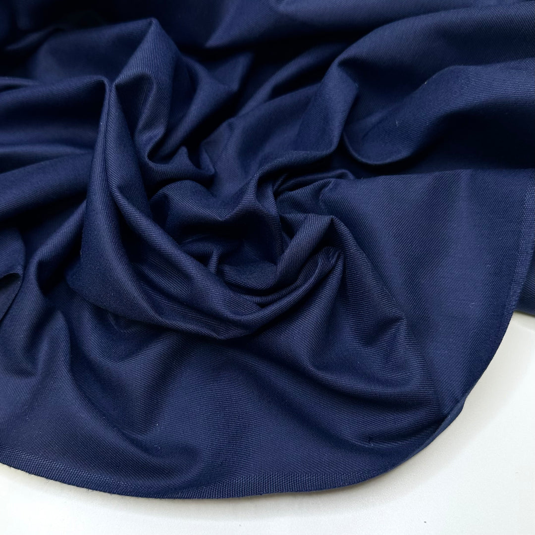 Starting On A Blank Canvas - Twill Weave Poly Woven - Navy/Blue - Bundles