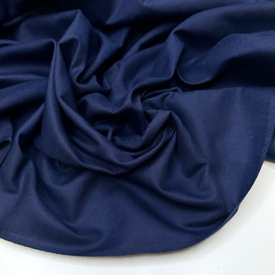 Starting On A Blank Canvas - Twill Weave Poly Woven - Navy/Blue - Bundles