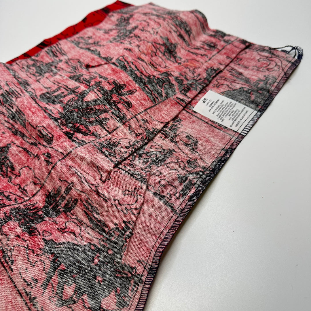 Small Boxer Kits - Batik Cotton Blend Woven - Red/Black Desert Cowboy - 0.5M Bundle