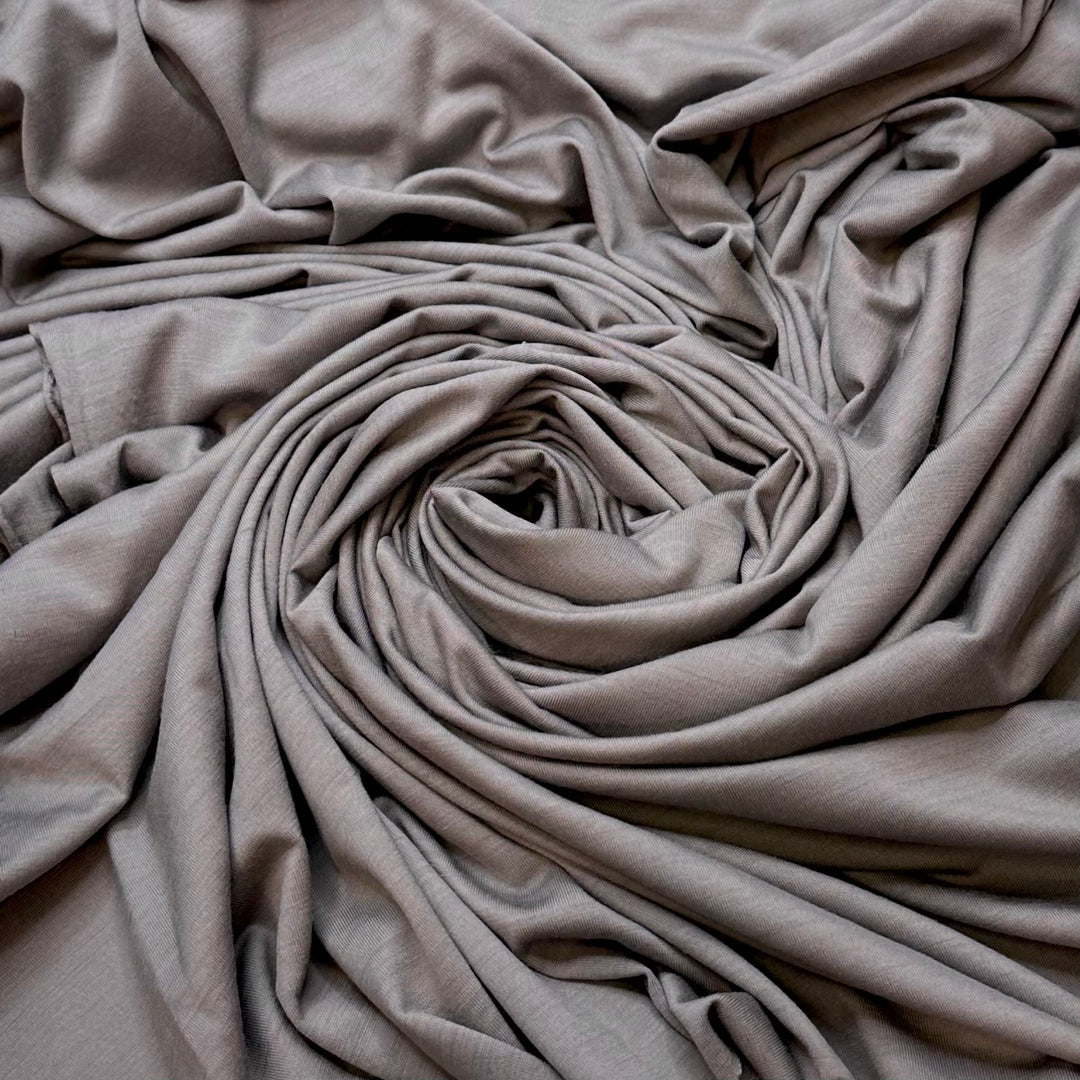 Half Moon Pose - Merino Wool/Spandex Knit - Light Grey - 2M Bundle