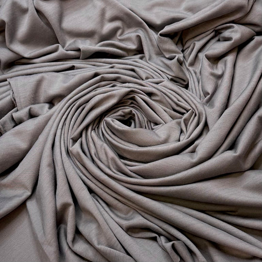 Half Moon Pose - Merino Wool/Spandex Knit - Light Grey - 2M Bundle