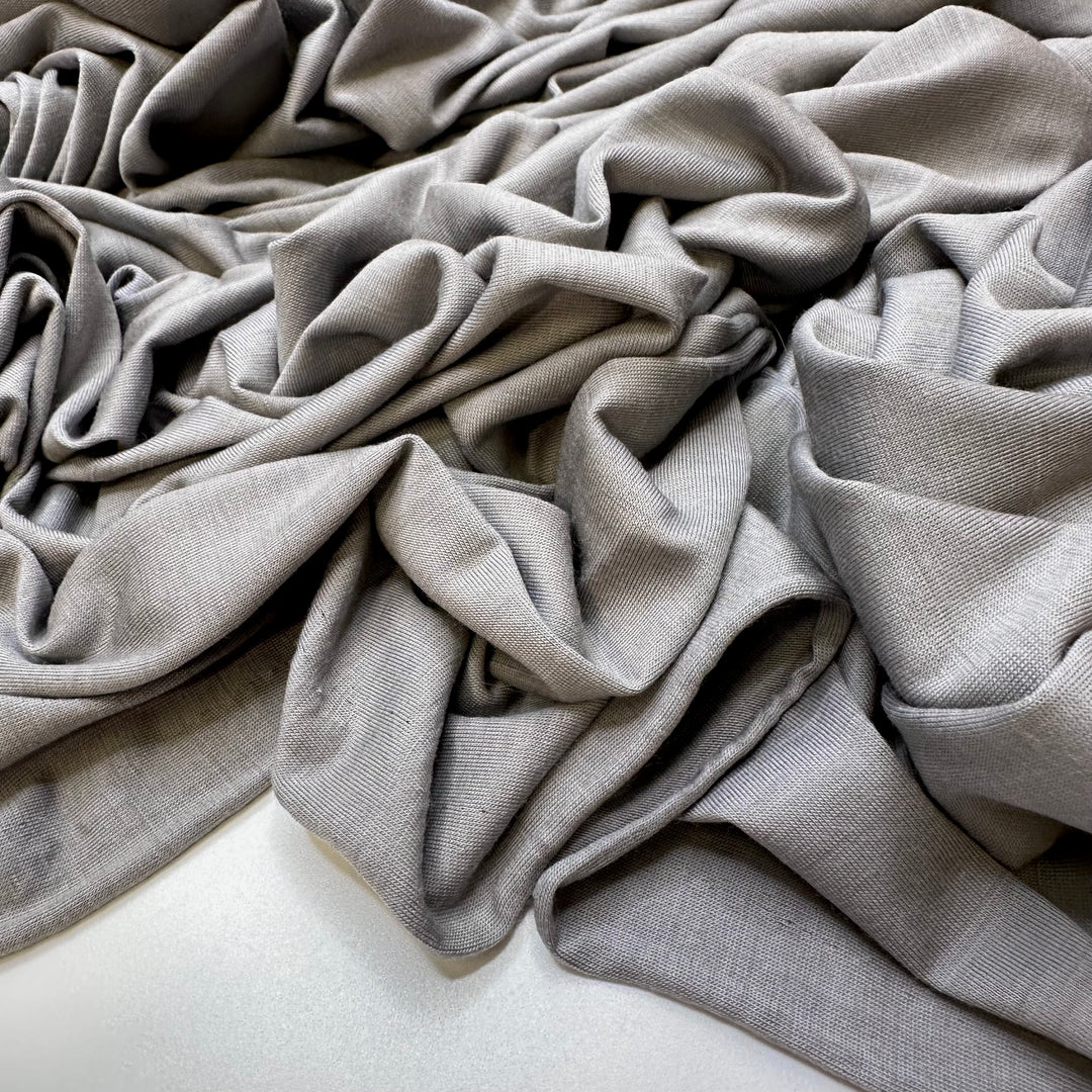 Half Moon Pose - Merino Wool/Spandex Knit - Light Grey - 2M Bundle