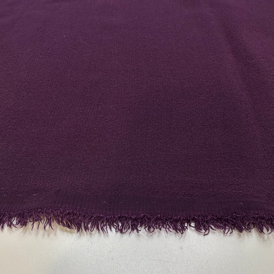 Starting A New Book - Crepe Cotton Blend Woven - Dark Purple - Bundles