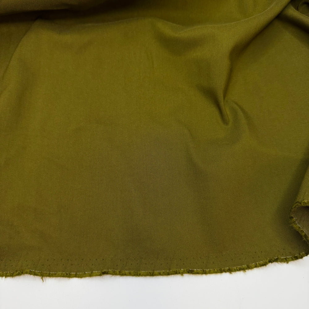 Forest Bathing - Twill Weave Nylon/Spandex Woven - Bright Olive Green - 2M Bundle