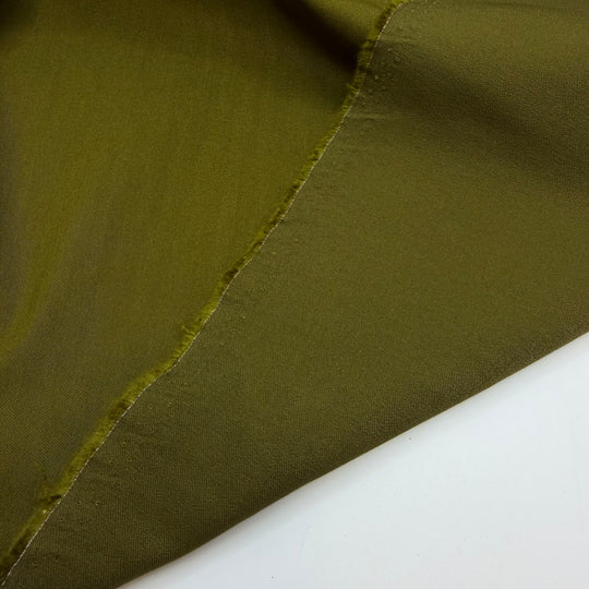 Forest Bathing - Twill Weave Nylon/Spandex Woven - Bright Olive Green - 2M Bundle