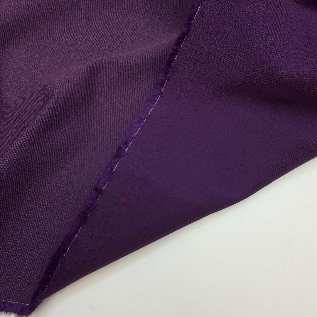 Purple Sea Star Gazing - Twill Weave Nylon/Spandex Woven - Dark Purple - 2M Bundle