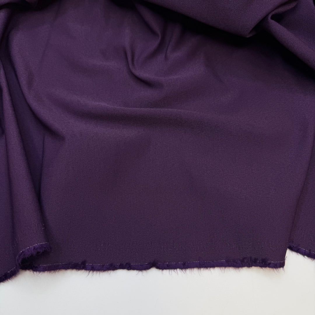 Purple Sea Star Gazing - Twill Weave Nylon/Spandex Woven - Dark Purple - 2M Bundle