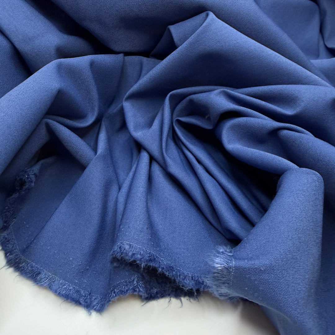 Look At That Sky - Twill Weave Nylon/Spandex Woven - Blue - 2M Bundle