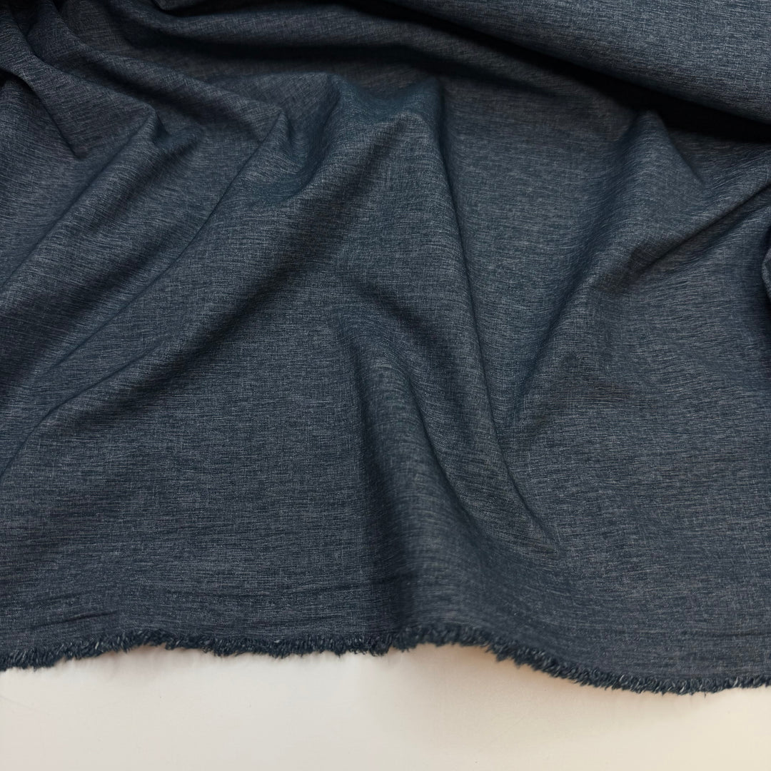 Deep Water Dive - DWR Poly Woven - Dark Blue Heathered - 2M Bundle