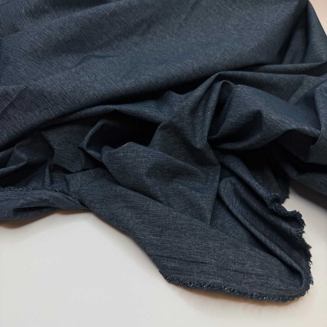 Deep Water Dive - DWR Poly Woven - Dark Blue Heathered - 2M Bundle