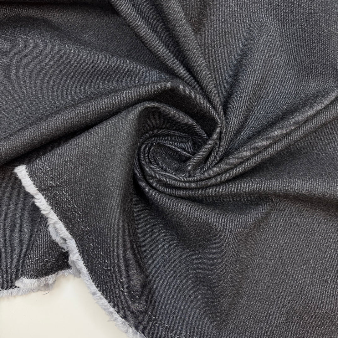 Working Hours - Twill Weave Poly/Spandex Woven - Charcoal - 2M Bundle