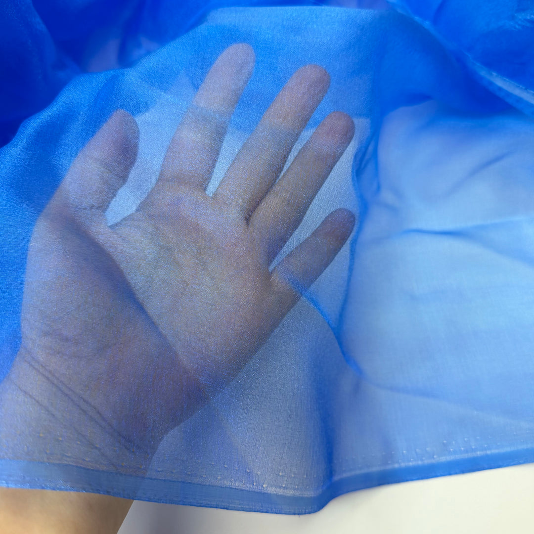 Happy Day - Organza Poly Woven - Blue - Bundles