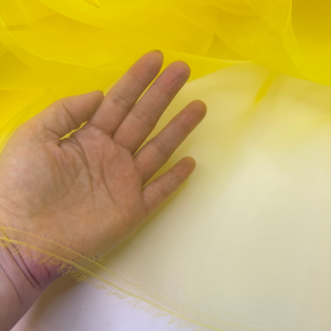 Bit Of Sunshine - Organza Poly Woven - Yellow - Bundles