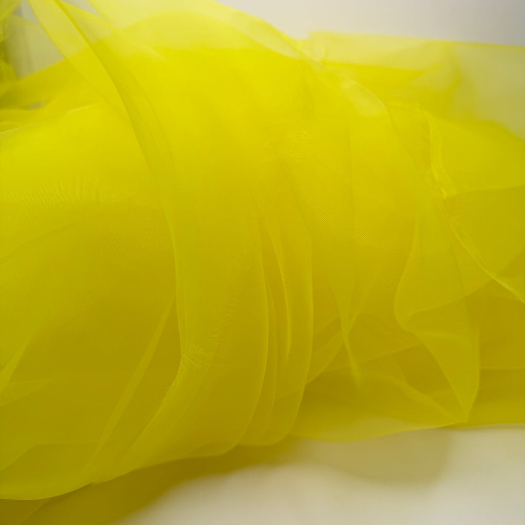 Bit Of Sunshine - Organza Poly Woven - Yellow - Bundles