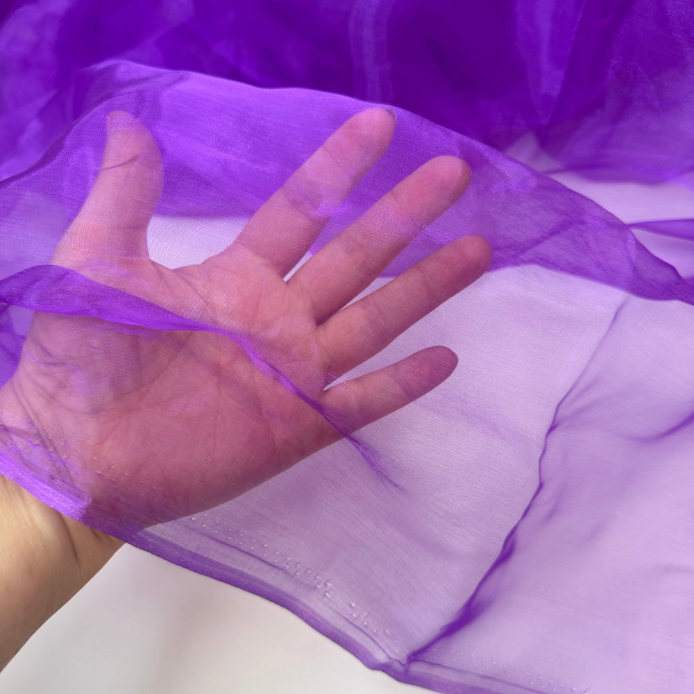 Super Grape - Organza Poly Woven - Purple - 2M Bundle