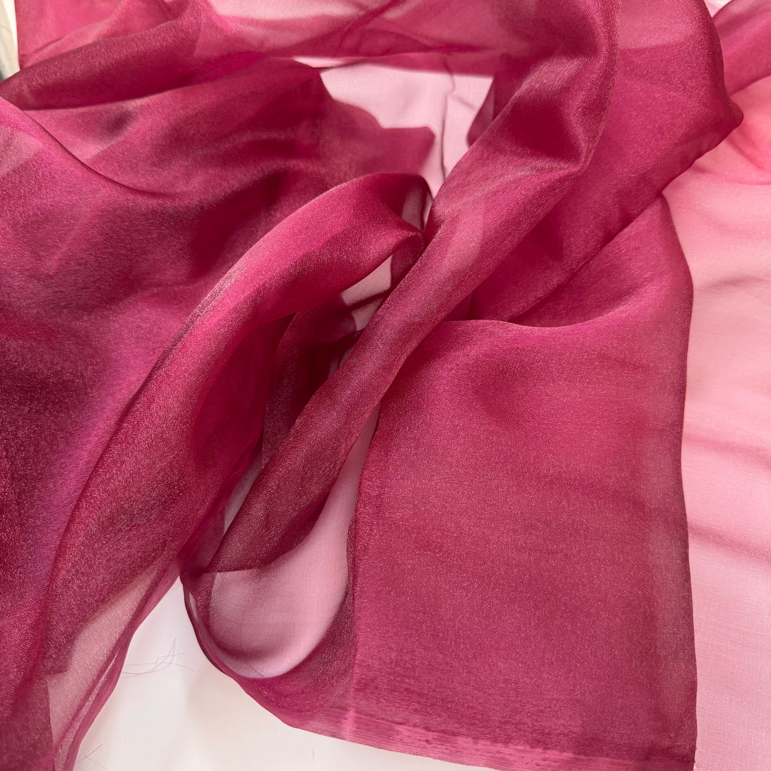 Sip Sip - Organza Poly Woven - Burgundy - Bundles