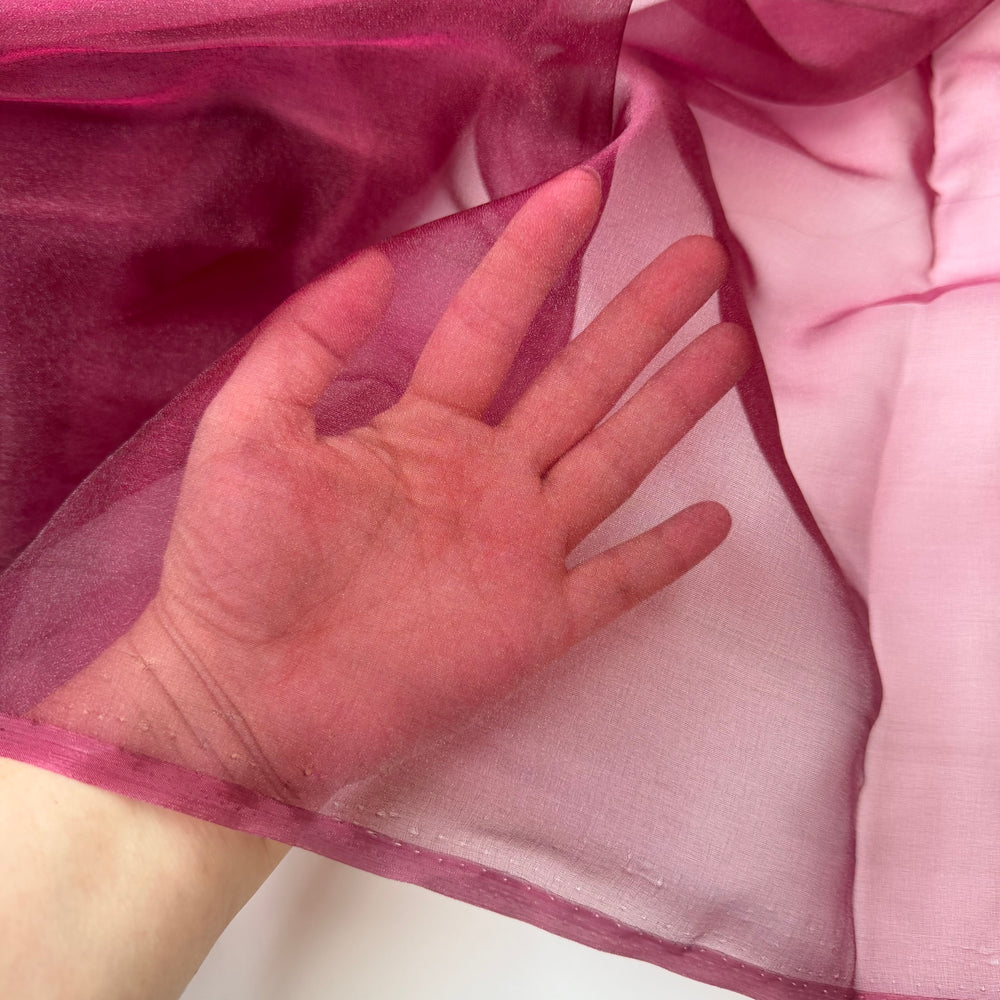 Sip Sip - Organza Poly Woven - Burgundy - Bundles