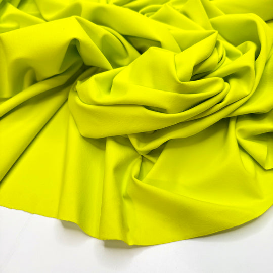 Quirky Turkey - Jersey Poly/Spandex Knit - Light Green/Yellow - Bundles