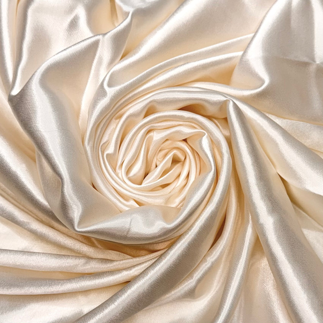 Moonlight - Satin Cotton Woven - Cream - Bundles