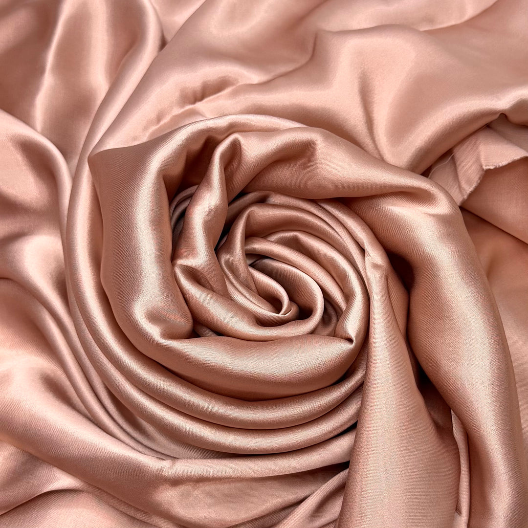 Flourishing - Satin Cotton Woven - Light Pink - 2M Bundle