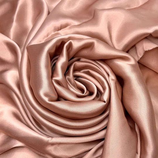 Flourishing - Satin Cotton Woven - Light Pink - 2M Bundle