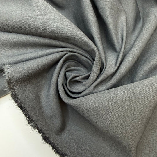A Very Vancouver Fall - Twill Weave Nylon/Spandex Woven - Grey - Bundles
