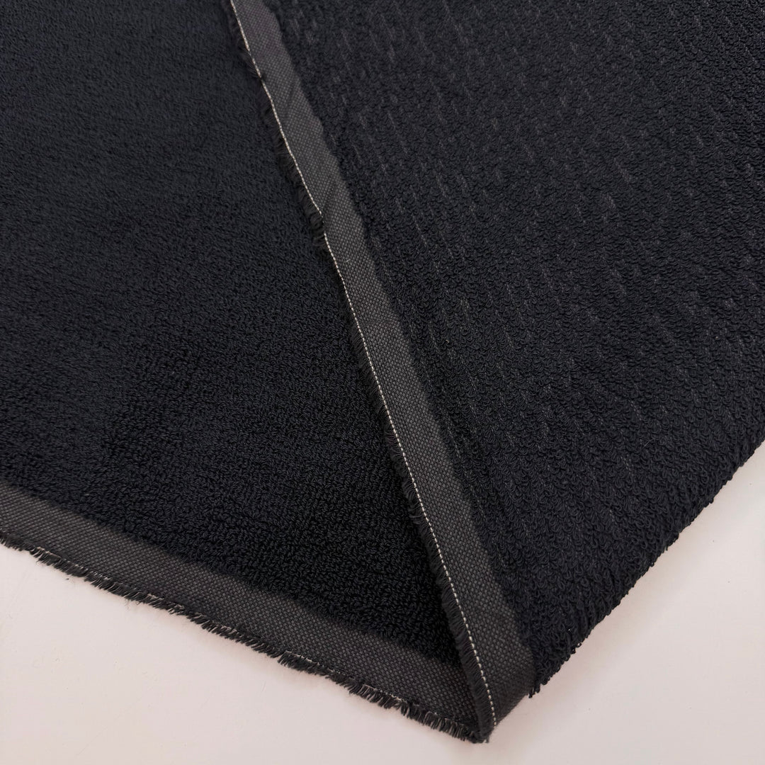 The Matrix - Terry Towel Cotton Blend Knit - Dark Navy - Bundles