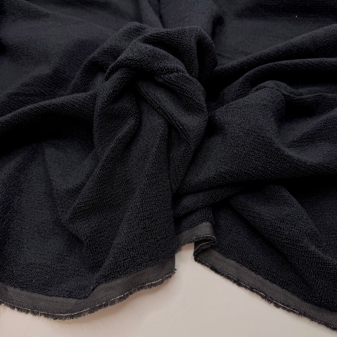 The Matrix - Terry Towel Cotton Blend Knit - Dark Navy - Bundles