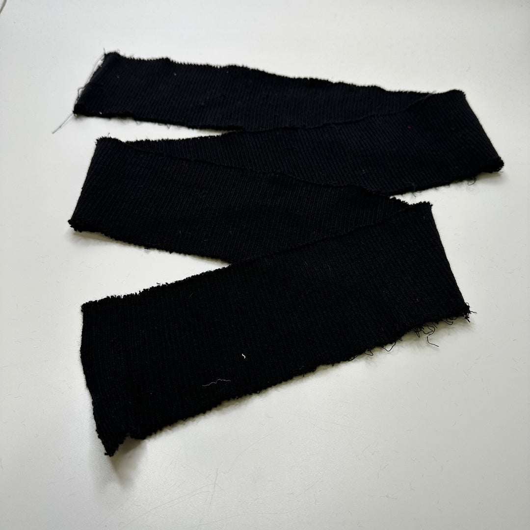 Ribbing - Black - 3 Pack