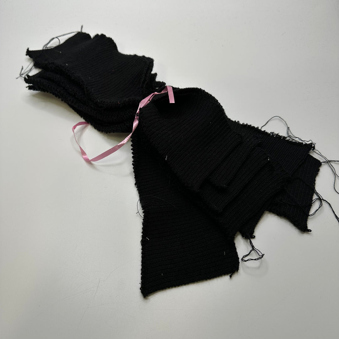 Ribbing - Black - 8 Pack