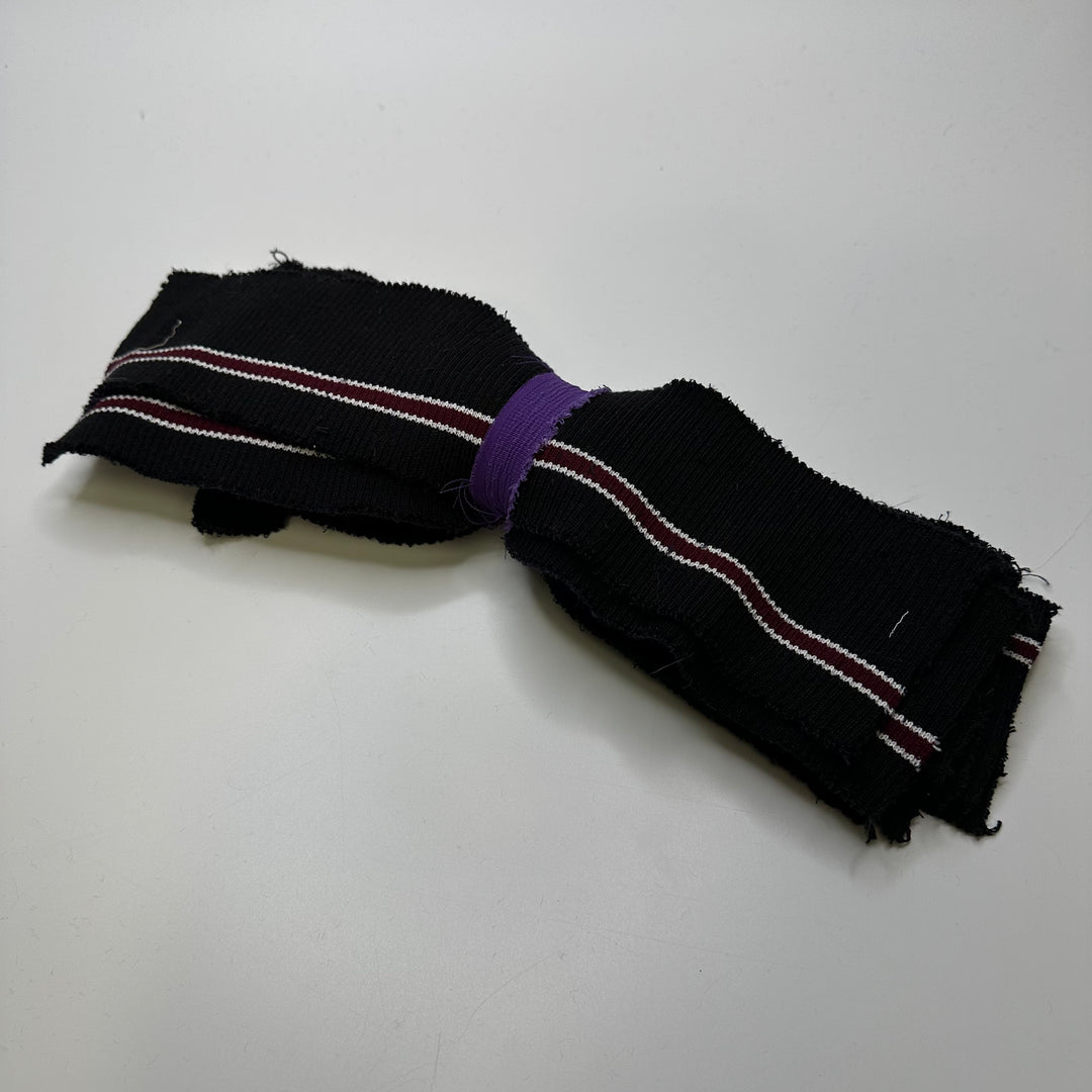 Ribbing - Black/Red Stripes - 12 Pack