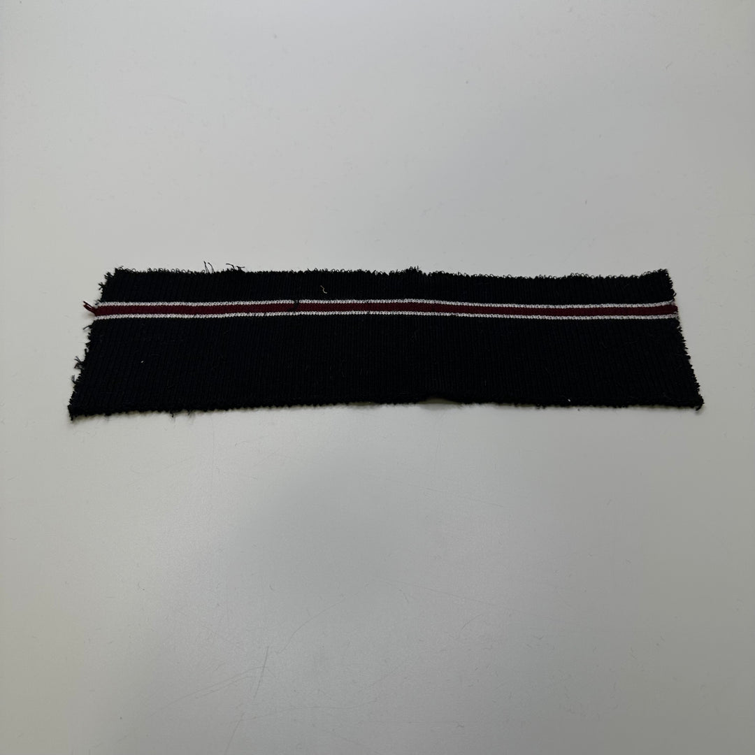 Ribbing - Black/Red Stripes - 6 Pack
