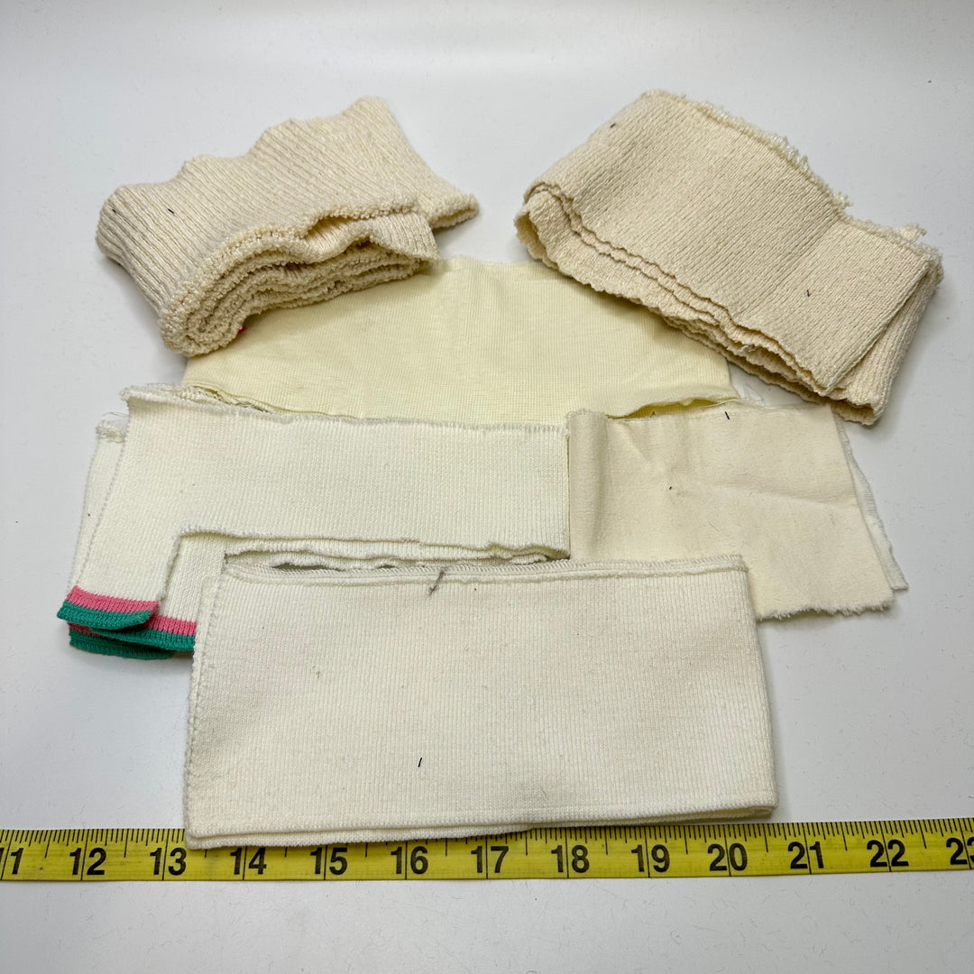 Multi-Use Ribbing - White/Cream - 7 Pack