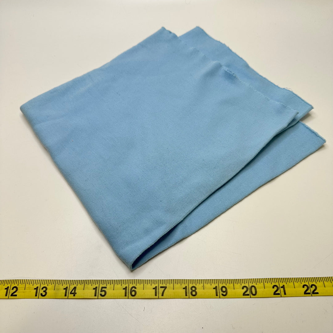 Multi-Use Ribbing - Double Width - Light Blue