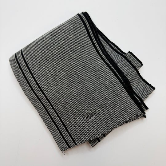 Ribbing - Black/White Stripes - 2 Pack
