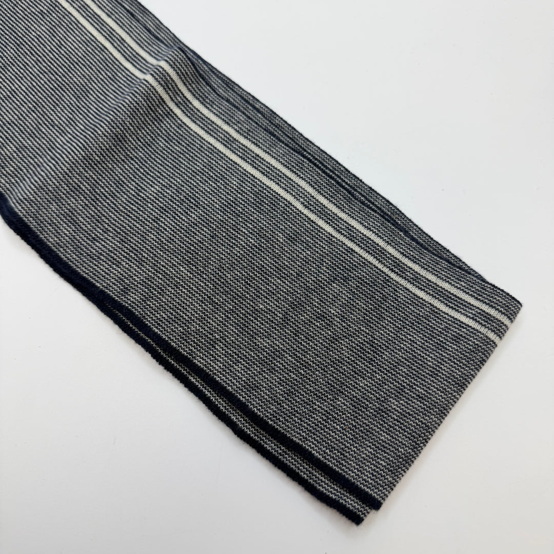 Ribbing - Black/White Stripes - 2 Pack
