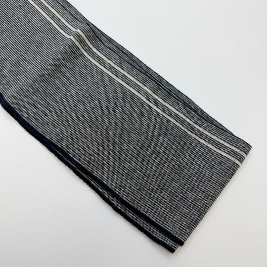 Ribbing - Black/White Stripes - 2 Pack