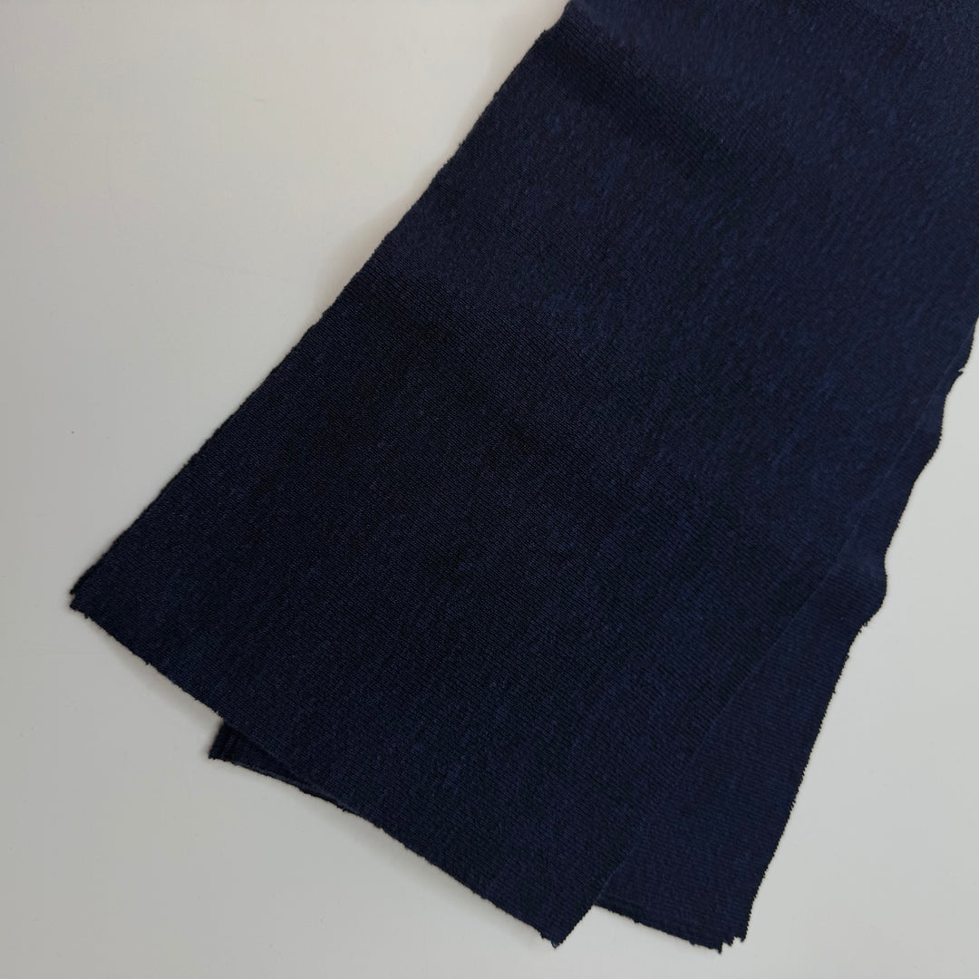 Collars Ribbing - Double Width - Dark Navy - 5 Pack