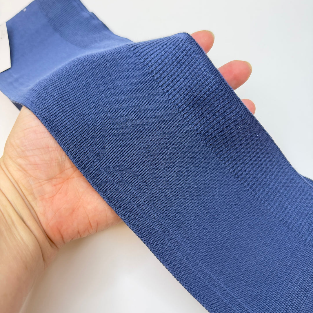 Ribbing - Double Width - Blue - 2 Pack