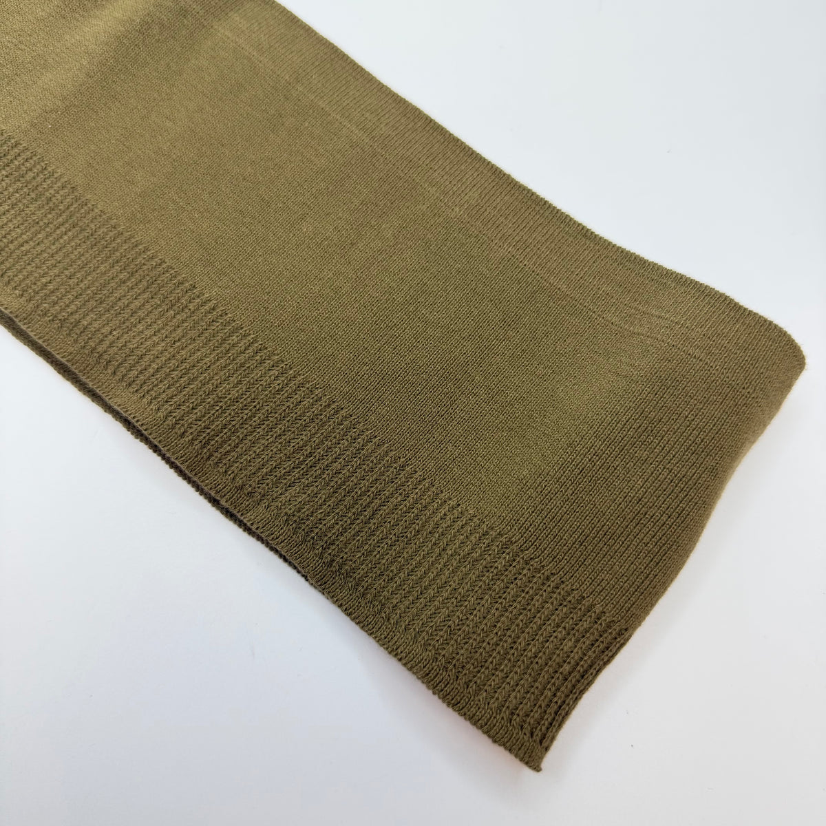 Ribbing - Double Width - Olive Green - 2 Pack