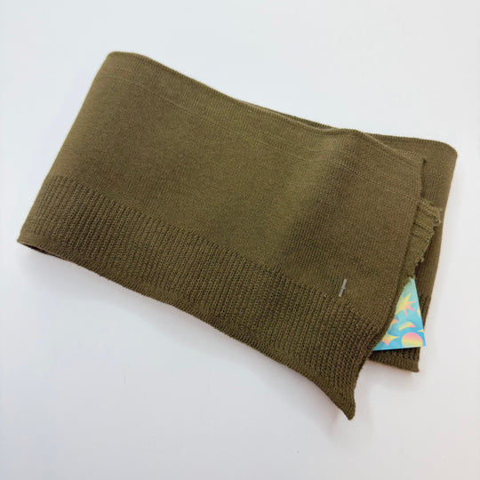 Ribbing - Double Width - Olive Green - 2 Pack