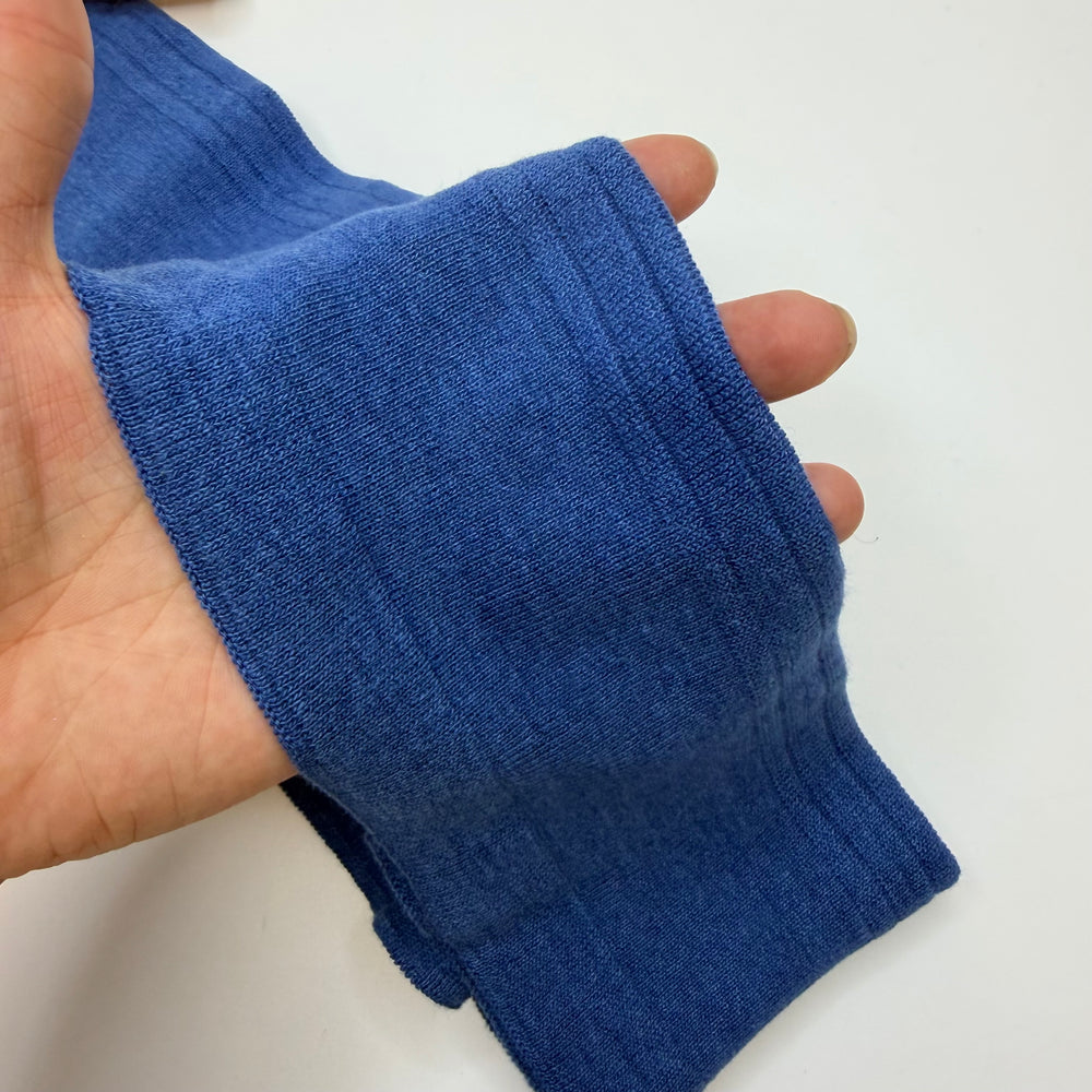 Ribbing - Double Width - Blue - 2 Pack