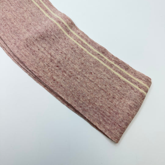 Ribbing - Light Pink/Cream Stripes - 2 Pack