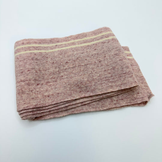 Ribbing - Light Pink/Cream Stripes - 2 Pack