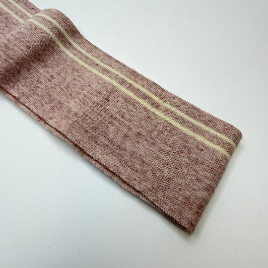 Ribbing - Light Pink/Cream Stripes - 3 Pack