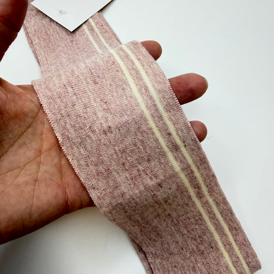 Ribbing - Light Pink/Cream Stripes - 3 Pack